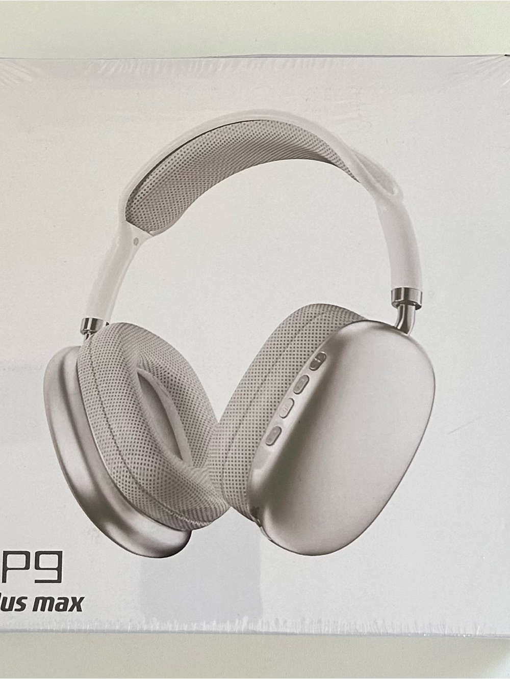 Brand New ~ P9 Plus Max Wireless Headphones - Over the Ear - Silver